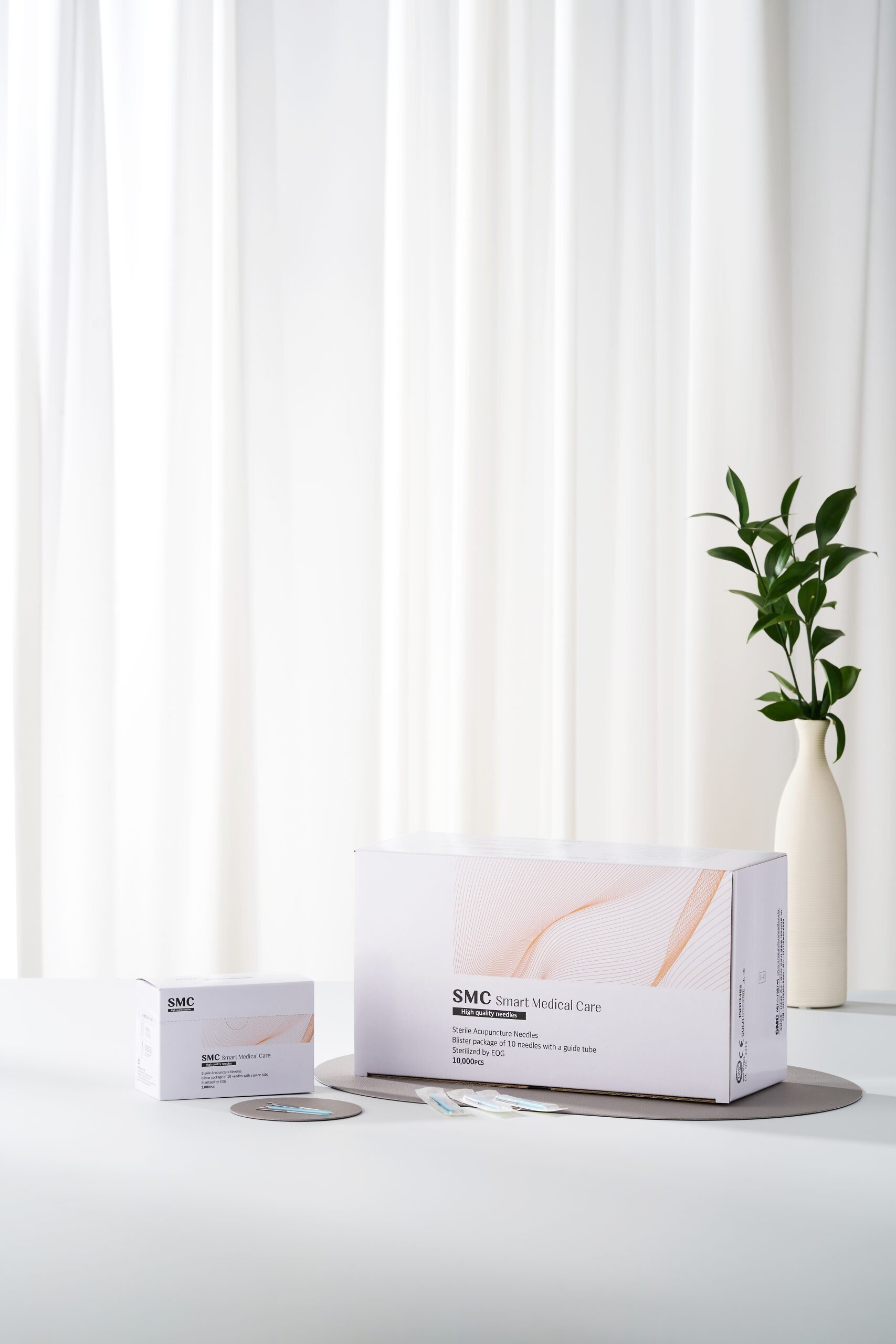 SMC Premium Spring Metal Handle Acupuncture Box of 1000 - Image 2